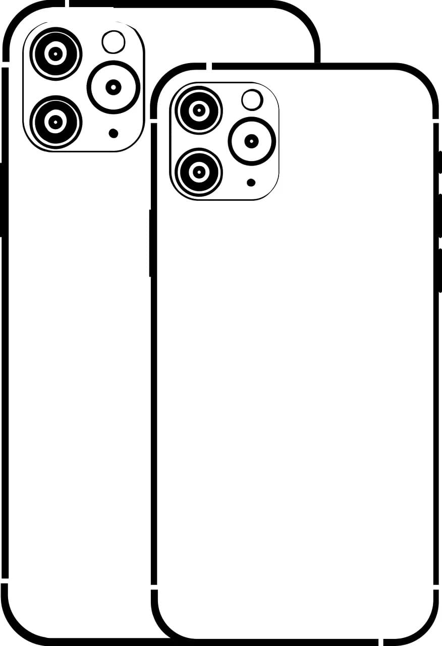 Coloriage Dessiner iPhone imprimable