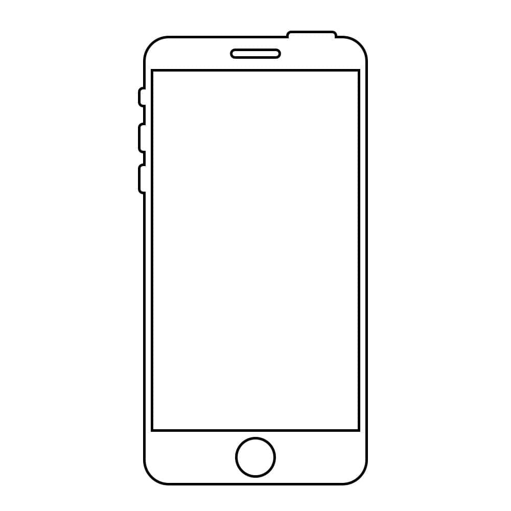 Coloriage Dessiner IPhone imprimable pour les enfants