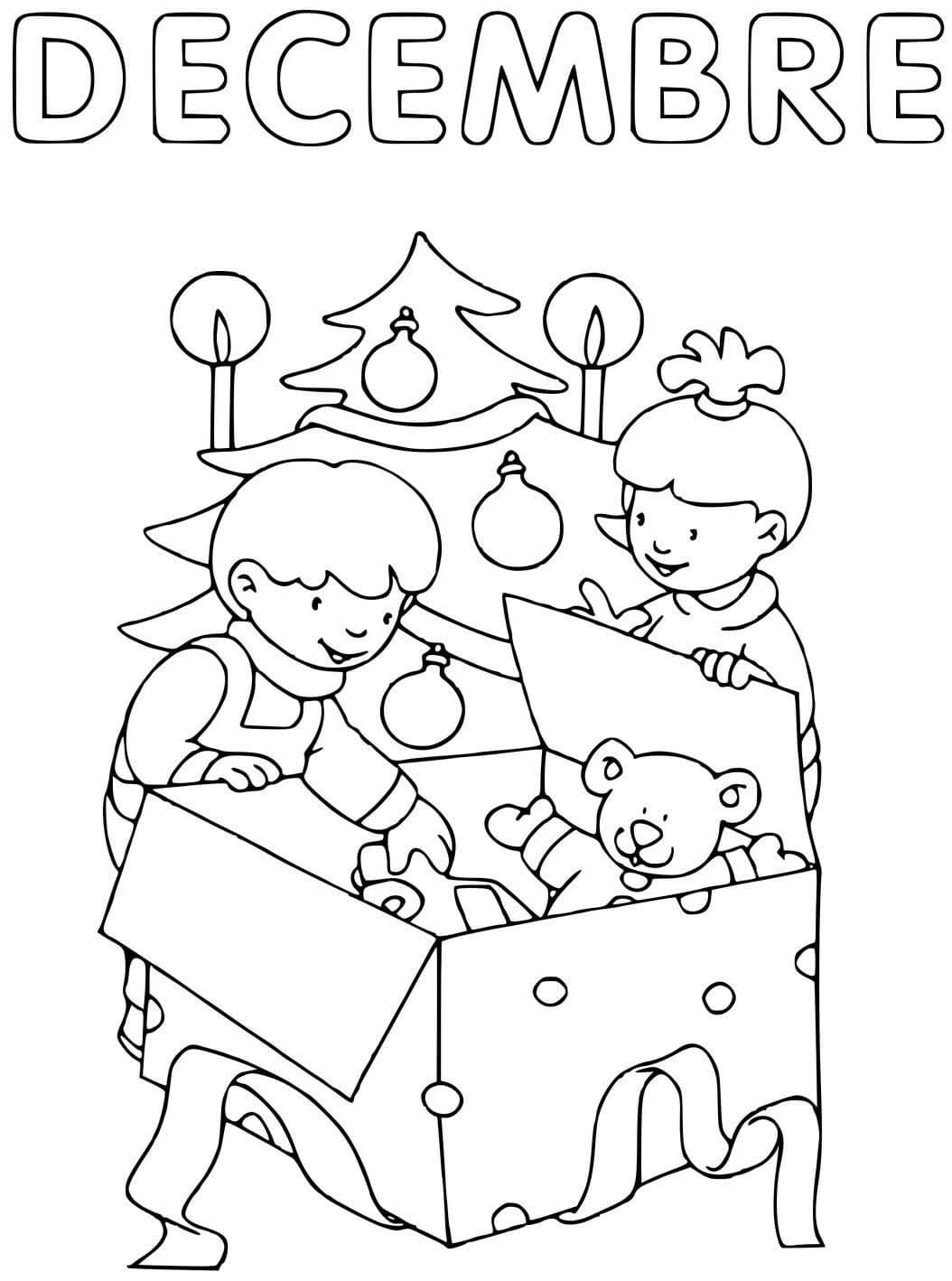 Coloriage Dessiner Novembre gratuite