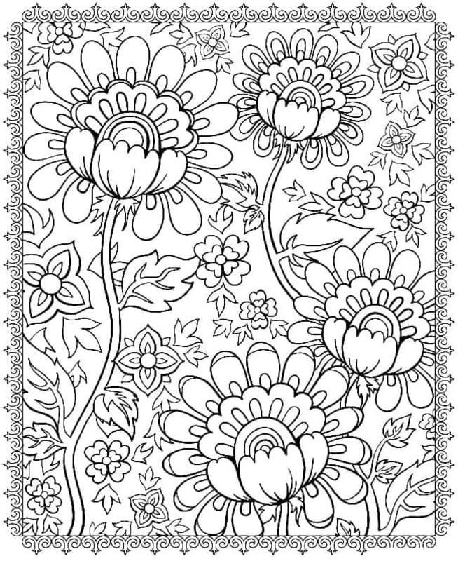 Coloriage Dessiner Psychédélique chez les enfants