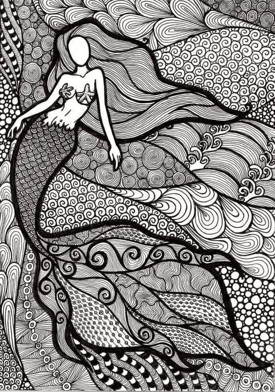 Coloriage Dessiner Psychédélique