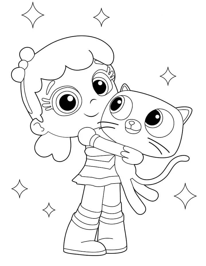 Coloriage Dessiner Talia Et Le Royaume Arc-en-ciel