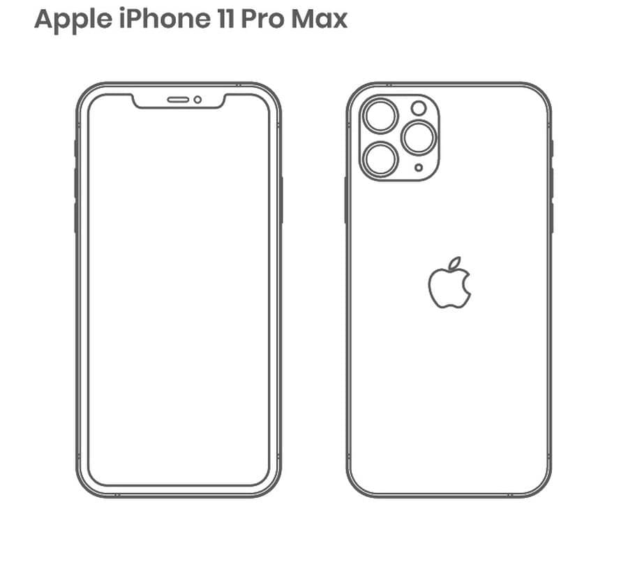 Coloriage IPhone gratuit pour les enfants