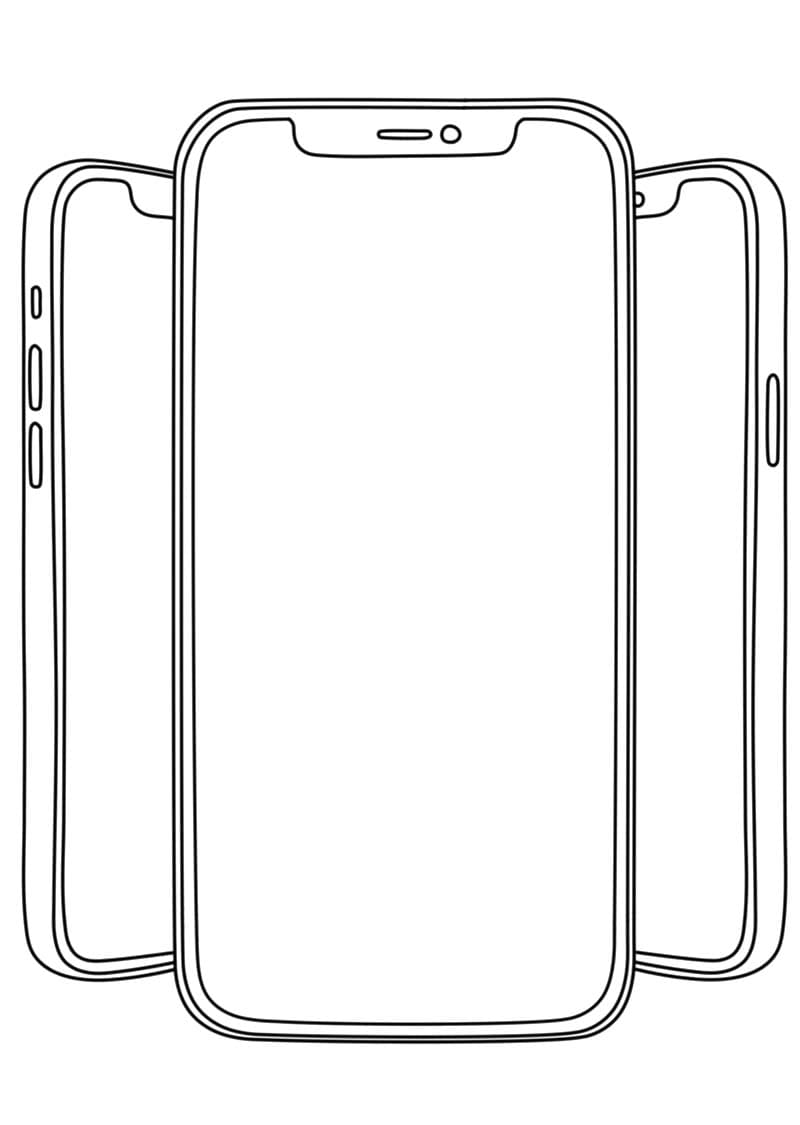 Coloriage IPhone gratuite