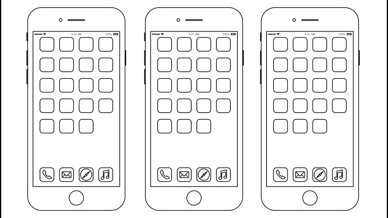 Coloriage IPhone pour enfants