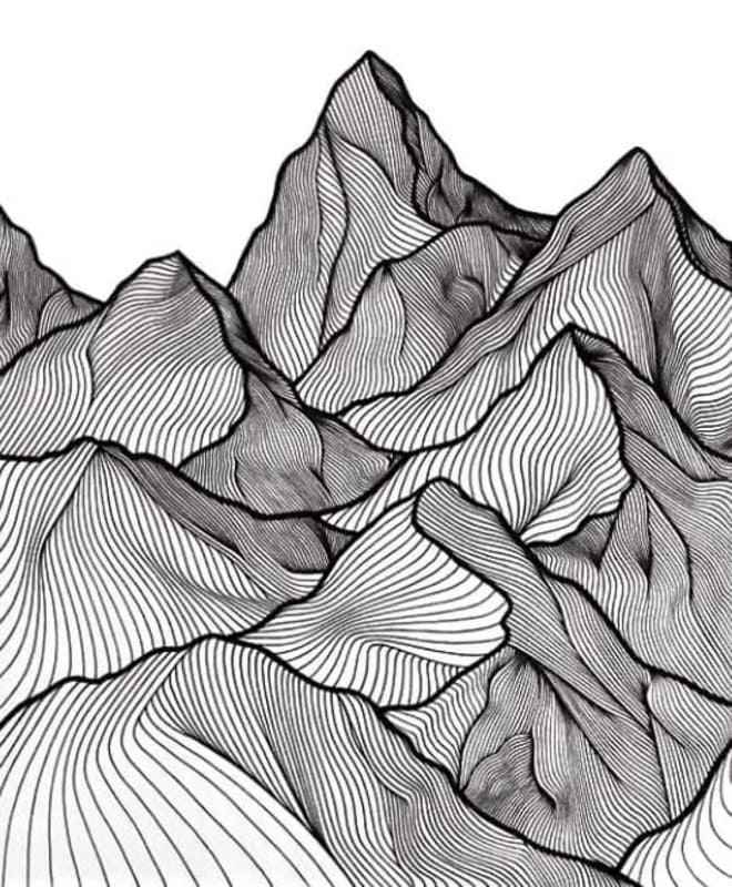 Coloriage Psychédélique à imprimer