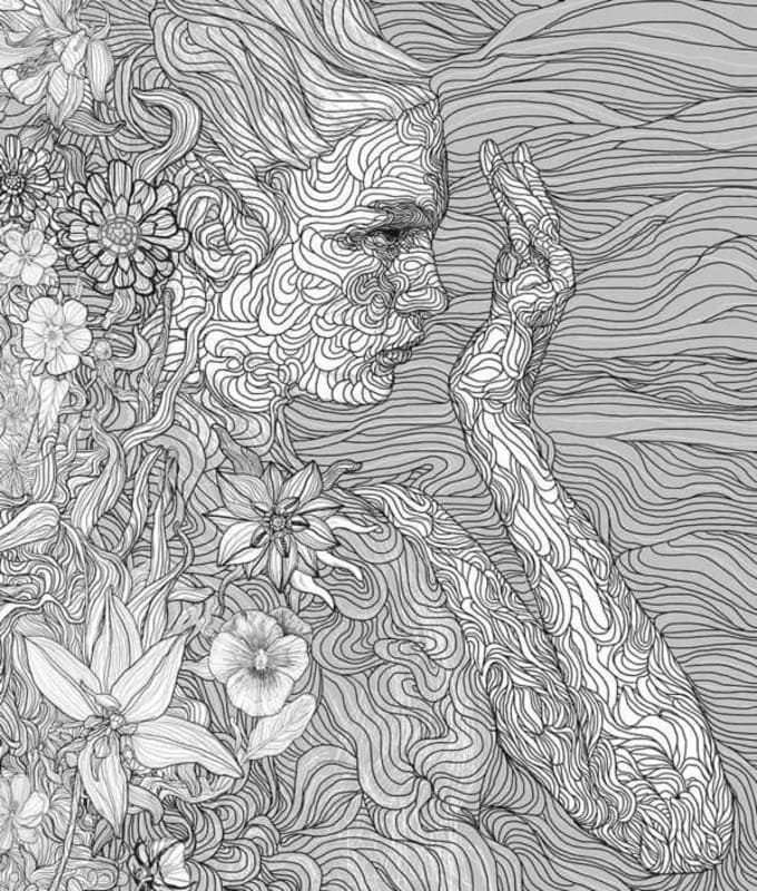 Coloriage Psychédélique 3