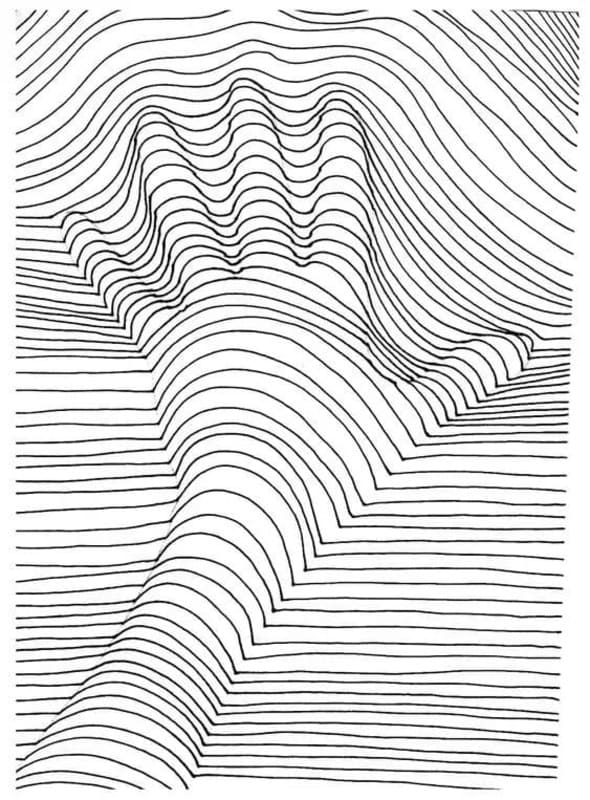 Coloriage Psychédélique 6