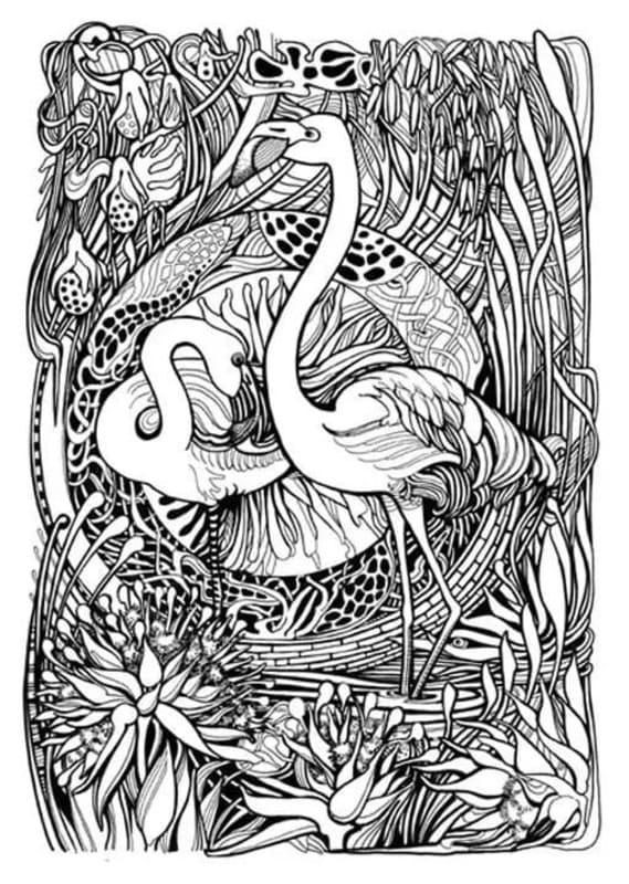 Coloriage Psychédélique gratuit imprimable pour les enfants
