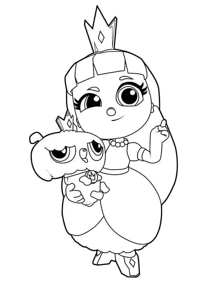 Coloriage Talia Et Le Royaume Arc-en-ciel 2