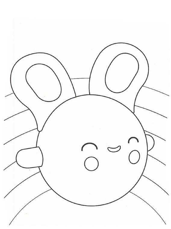 Coloriage Talia Et Le Royaume Arc-en-ciel basique