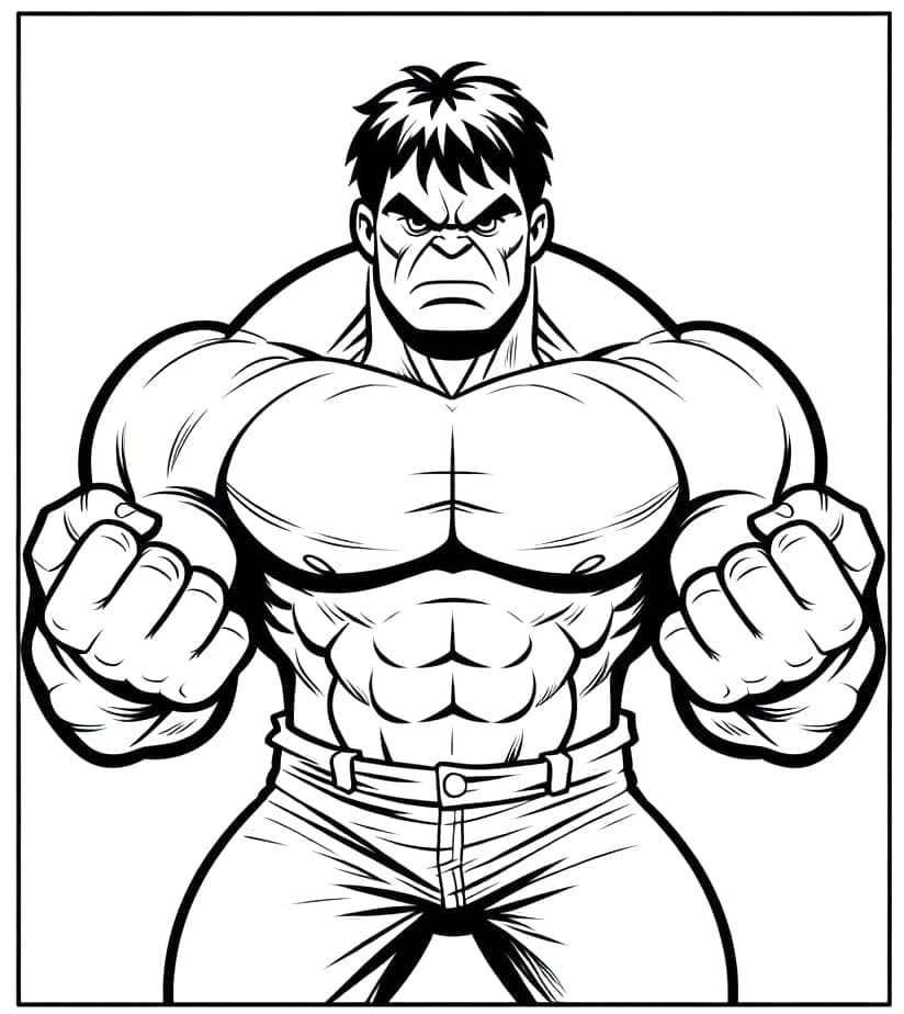 Bojanke Fotografija Hulk