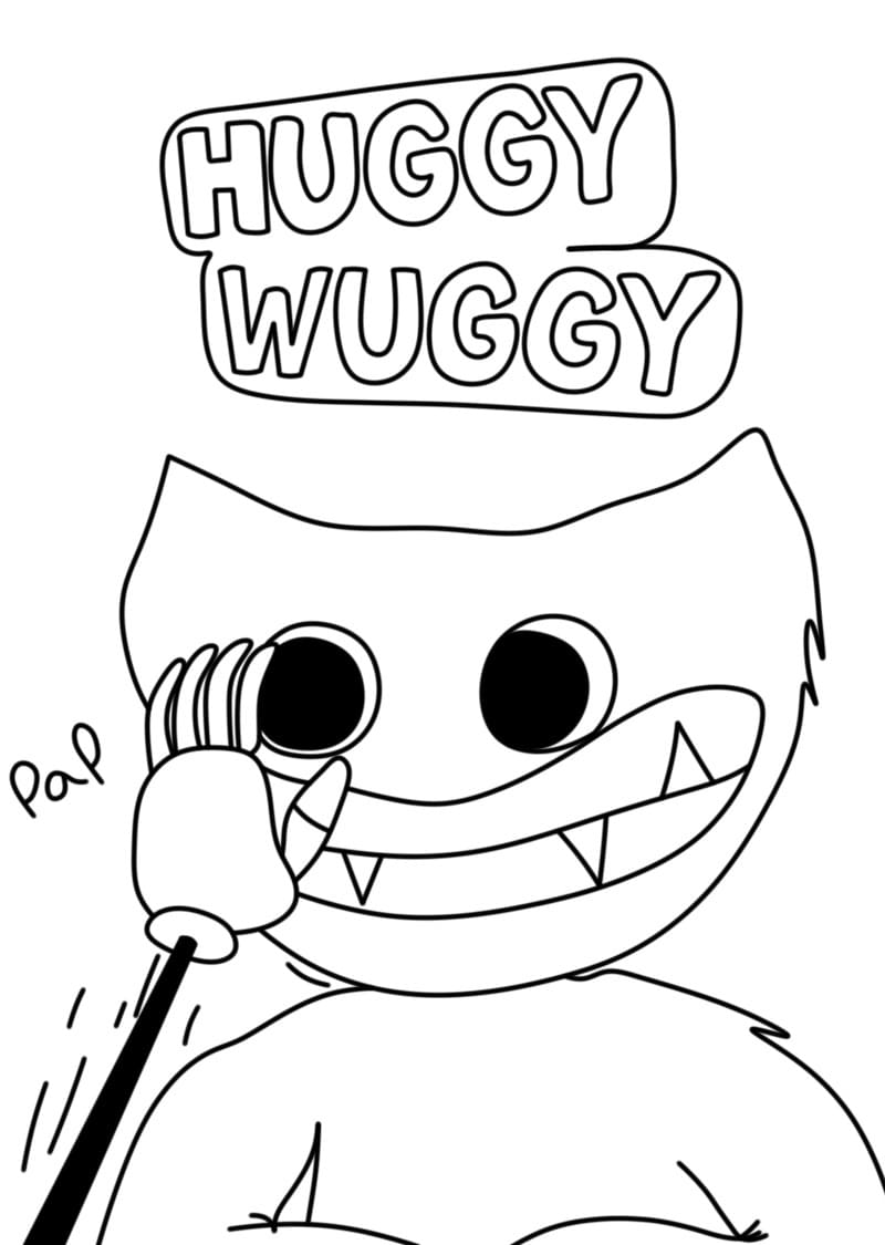 Bojanke Huggy Wuggy je zabavan
