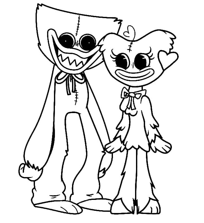 Bojanke Huggy Wuggy s Kissy Missy