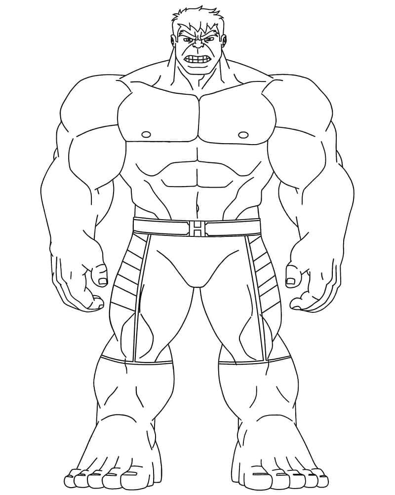 Bojanke Hulk iz Marvela