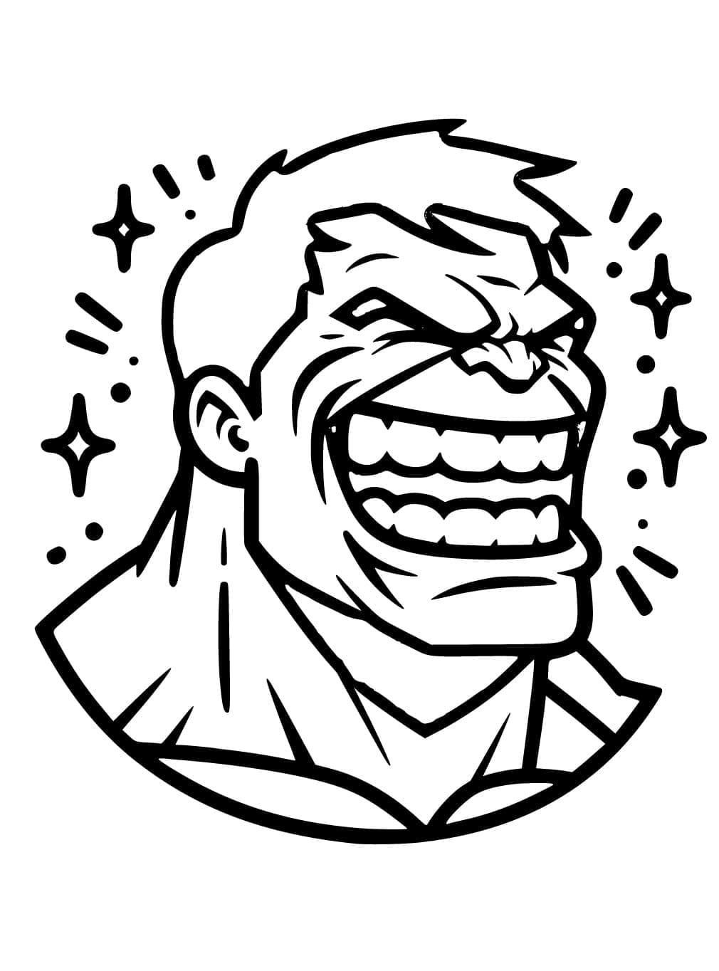 Bojanke Hulk koji se smije