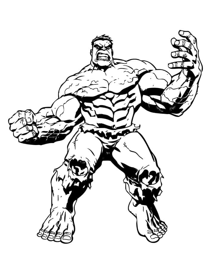 Bojanke Hulk za odrasle