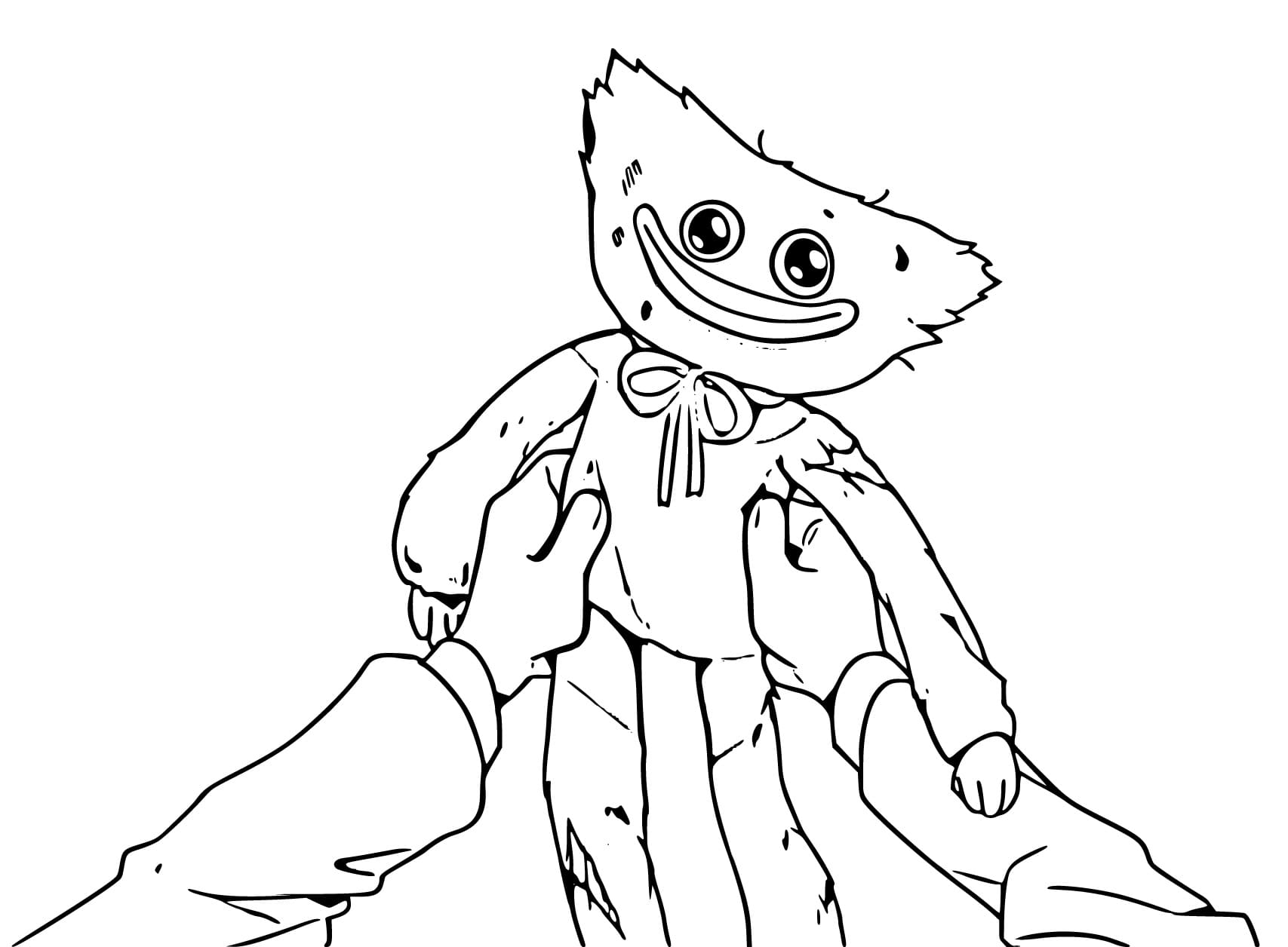 Bojanke Igračka Huggy Wuggy