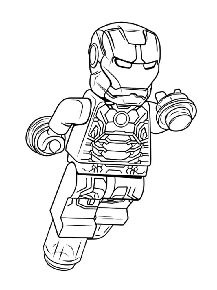 Bojanke Ironman Lego