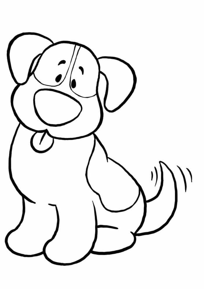 Jedan Dobar Pas coloring page