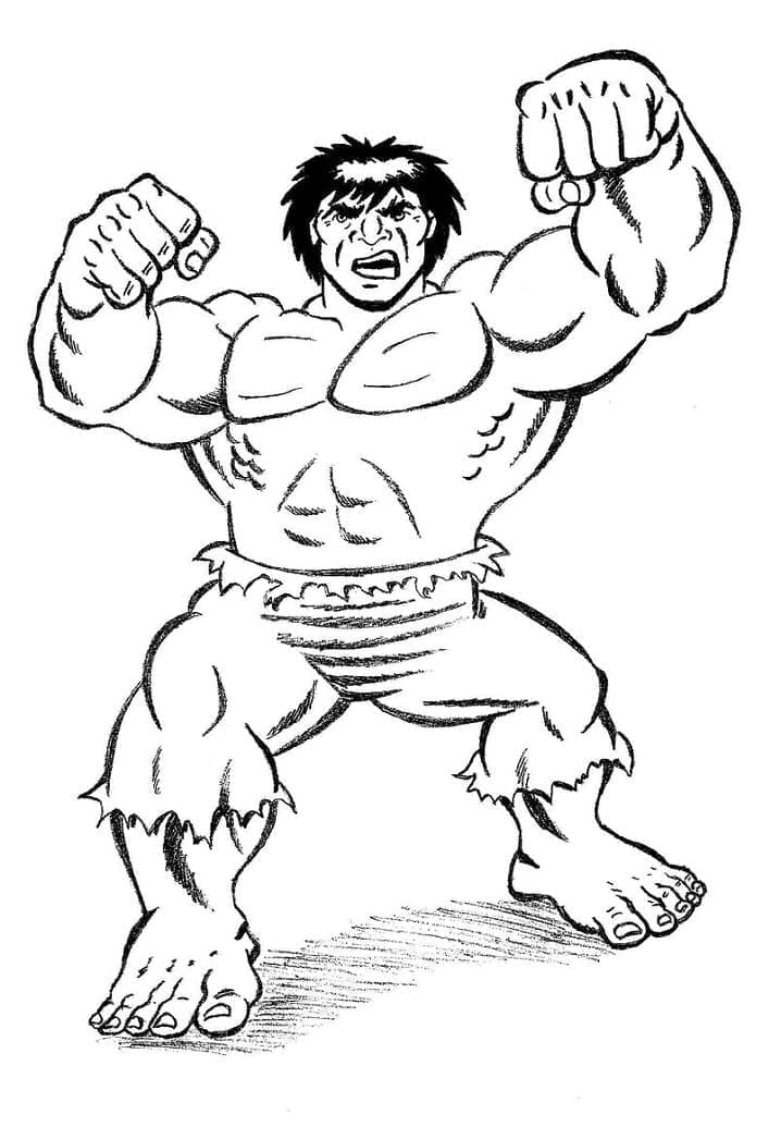 Bojanke Klasični Hulk