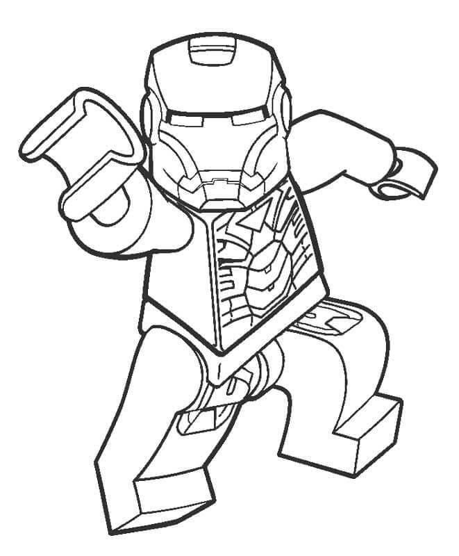 Bojanke Lego Ironman slika