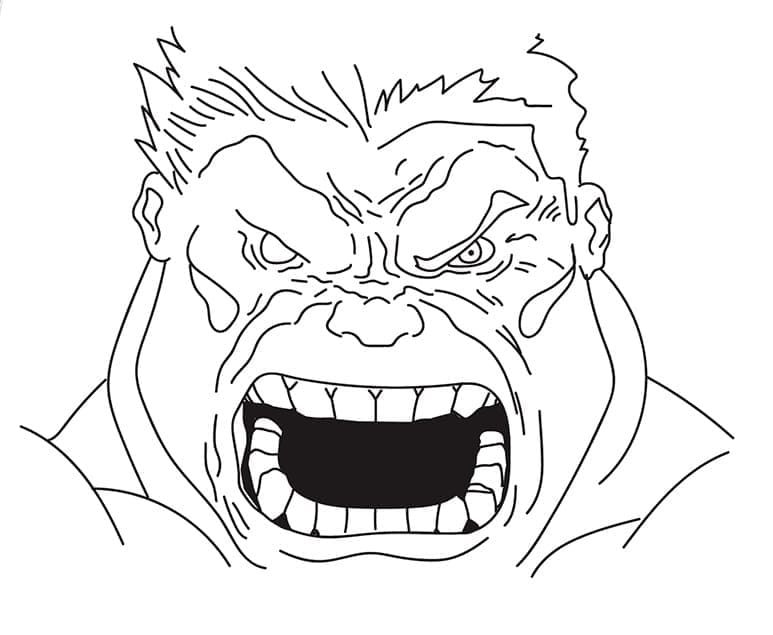 Bojanke Ljutito Hulk lice