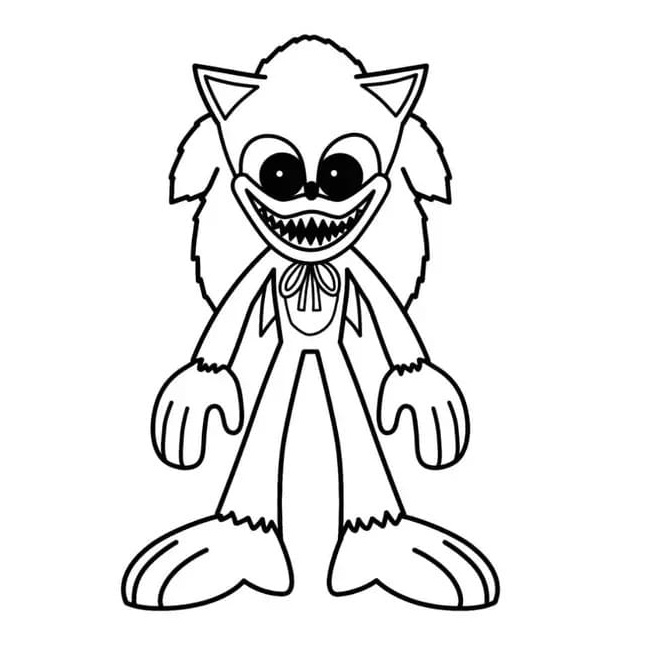 Bojanke Sonic Huggy Wuggy