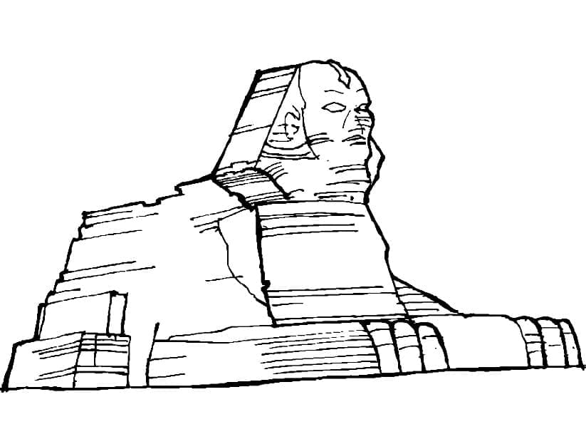 Bojanke Sphinx iz Gize u Egypt