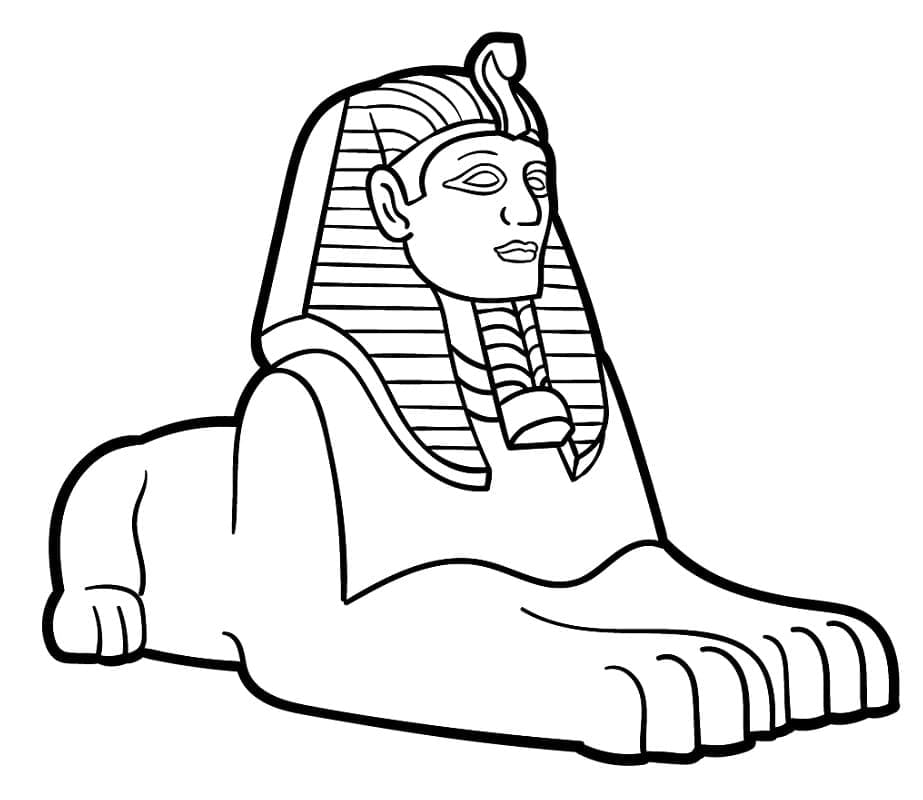 Bojanke Velika sfinga u Gizi u Egypt