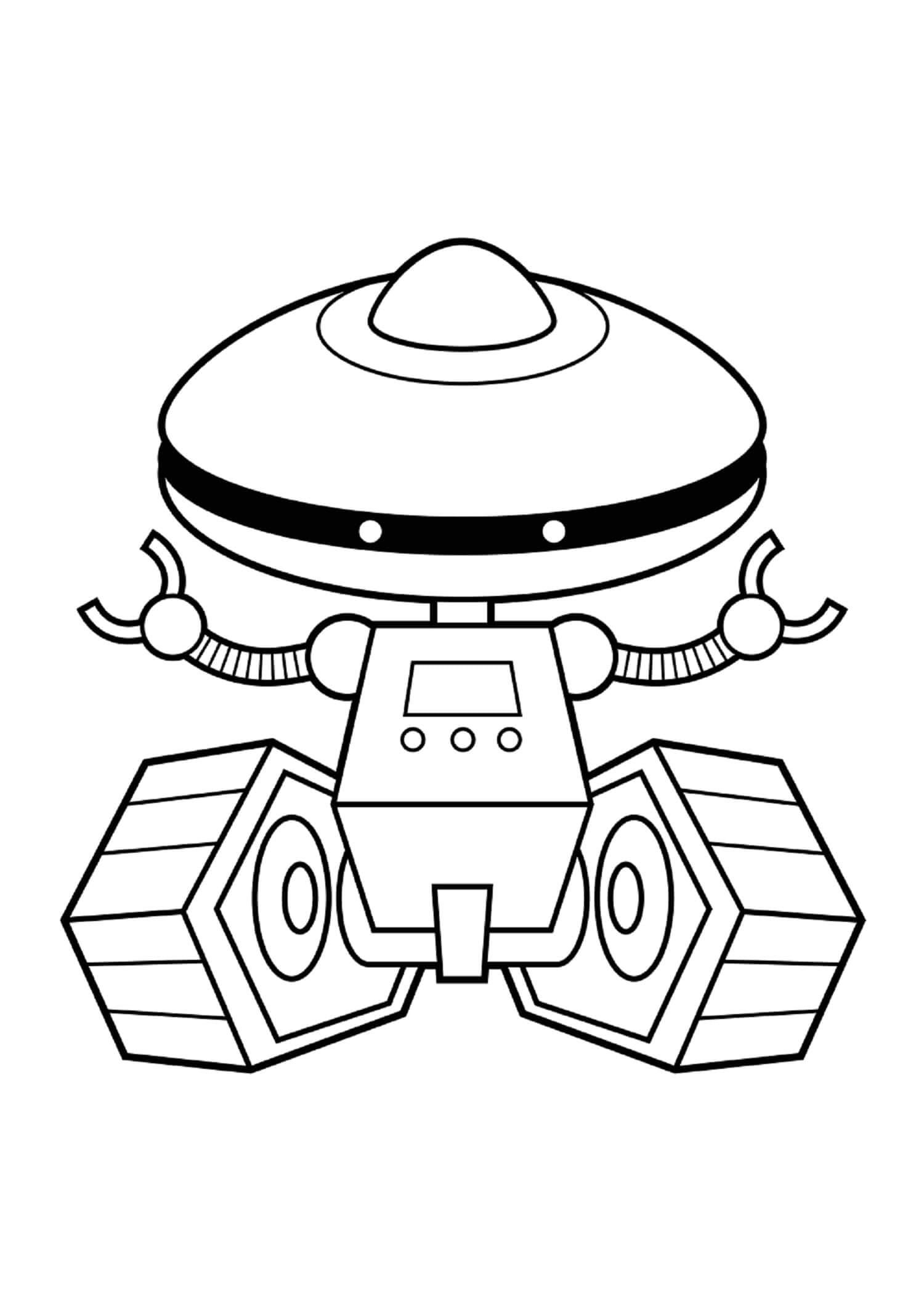 Bojanke Crtani Robot