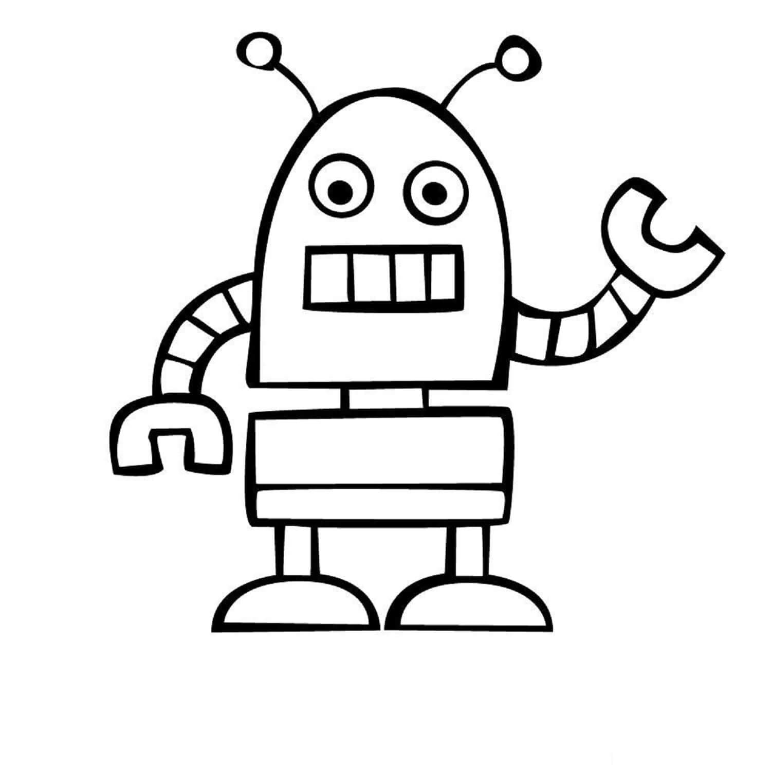 Bojanke Normalni robot za crtanje