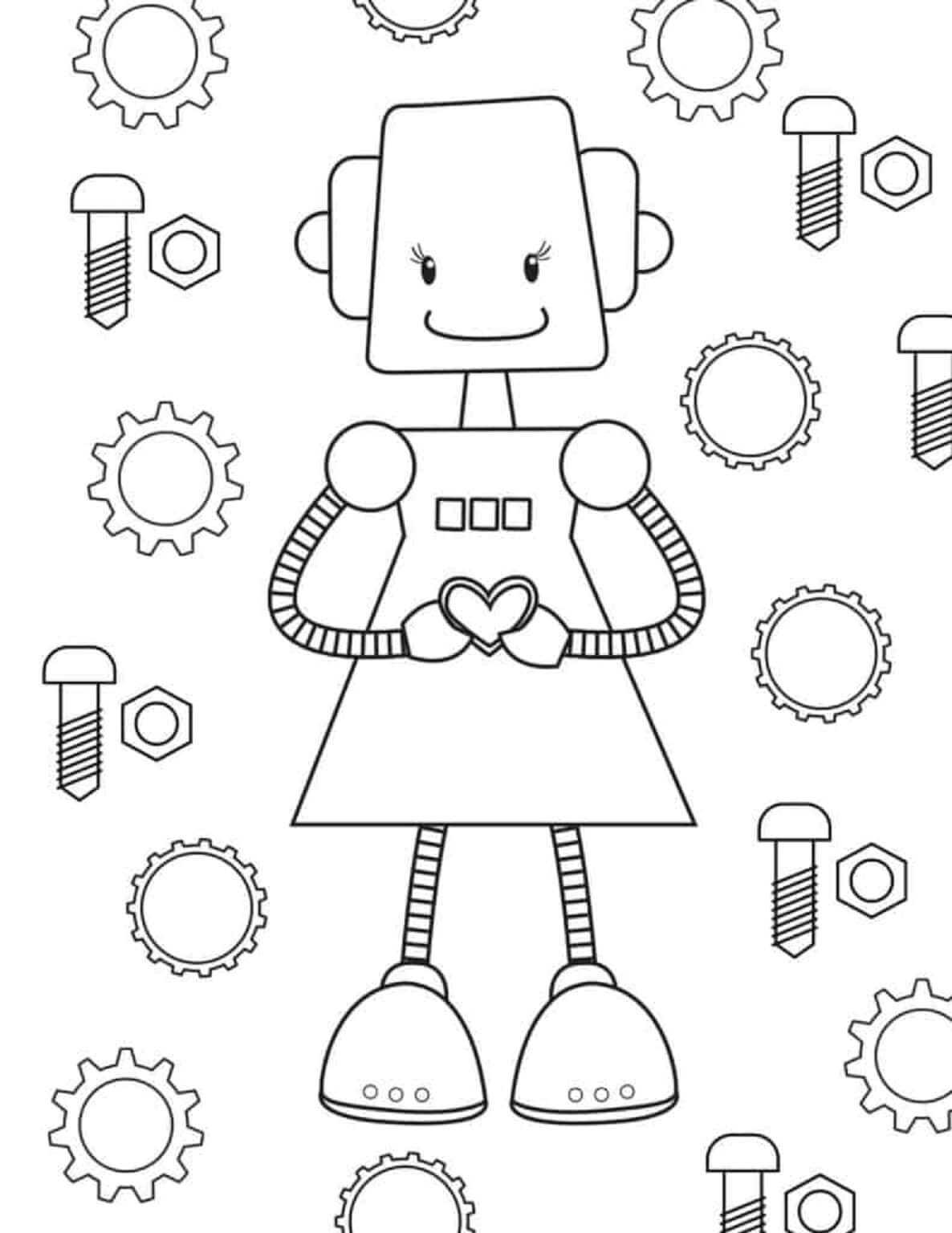 Bojanke Prekrasan robot