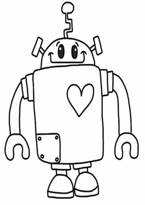 Bojanke Robot slatki