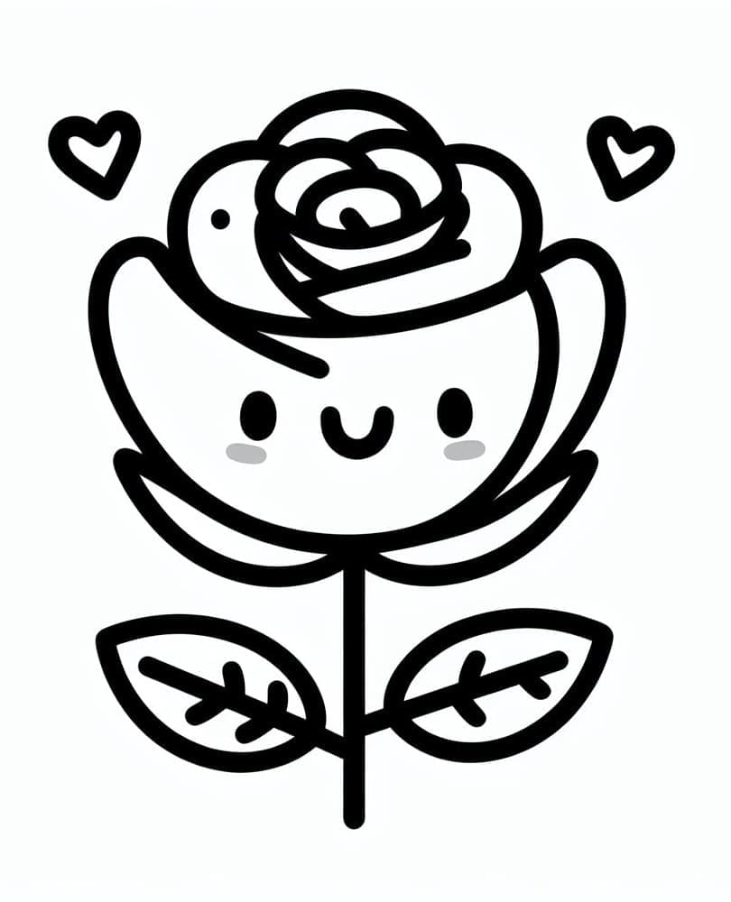 Bojanke Slatka Rose se smiješi