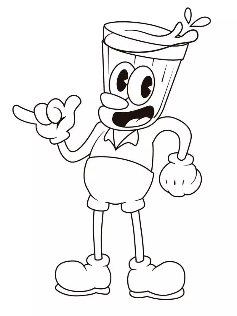 Bojanke Ispis Cuphead