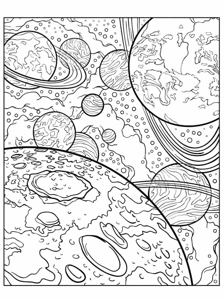 Bojanke Svemir veliki planet