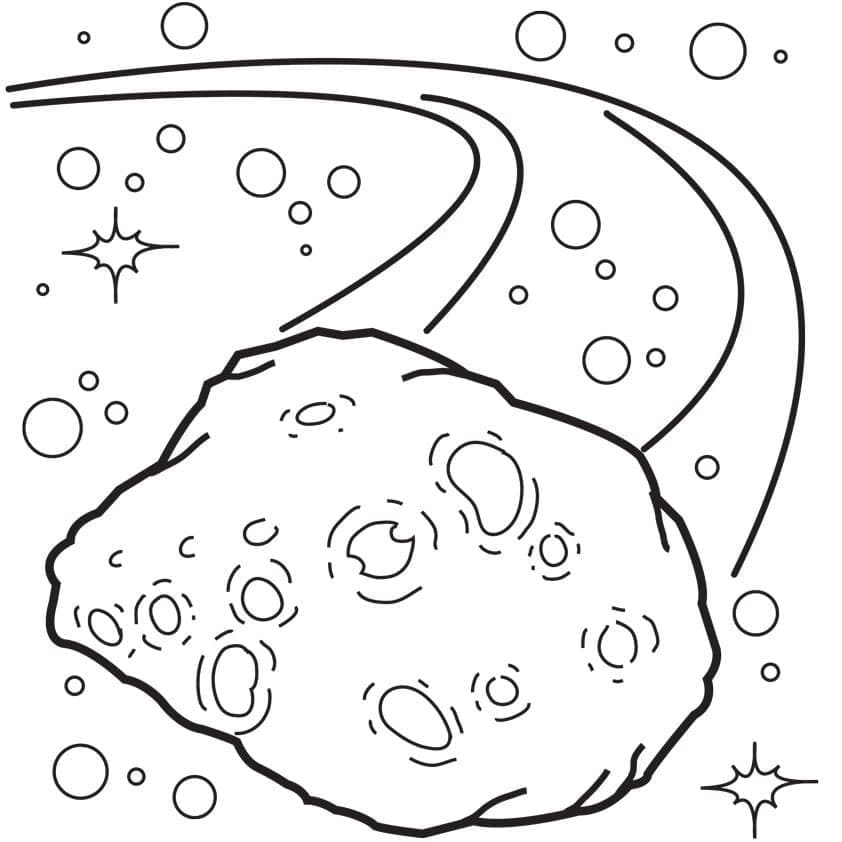 Bojanke Vanjski svemir asteroida