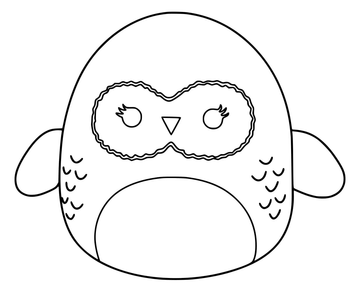Bojanke Harry Potter Hedwig Squishmallows
