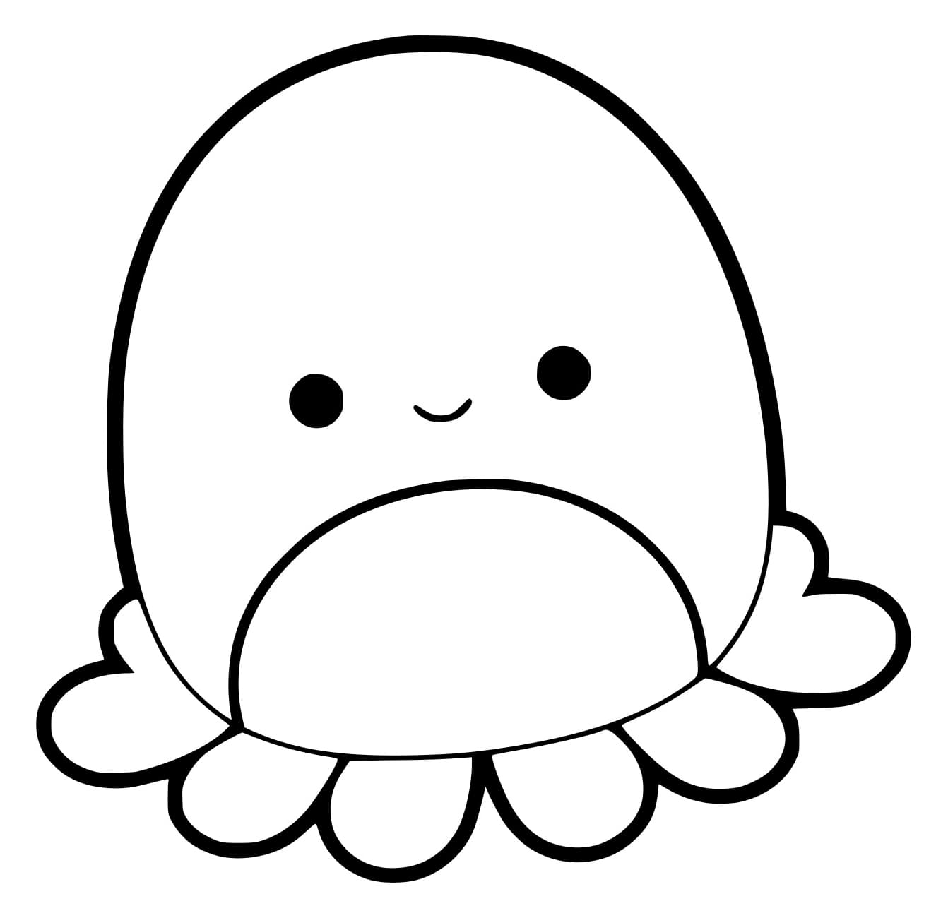 Bojanke Hobotnica Squishmallows Jonny