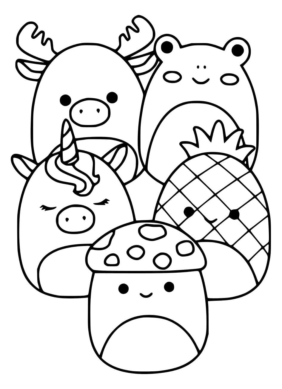 Bojanke Pet Squishmallowa