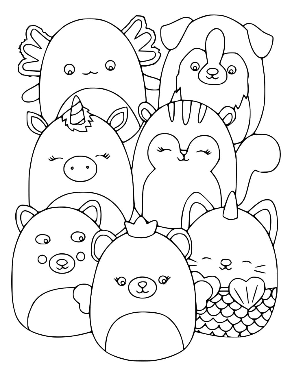 Bojanke Preslatki Squishmallows