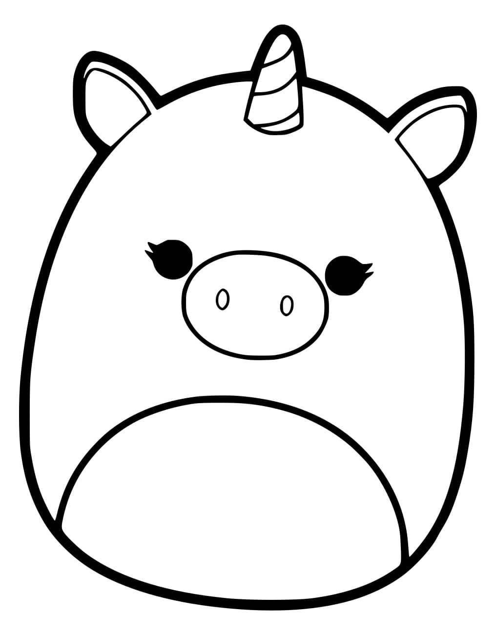 Bojanke Squishmallows Astrid Jednorog