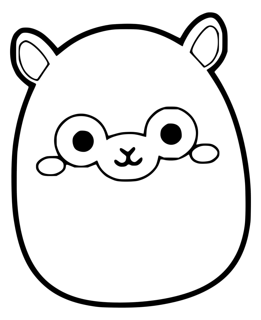 Bojanke Squishmallows Jim Alpaca