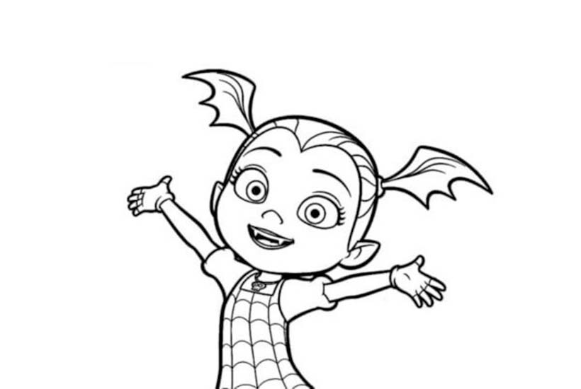 Bojanke Vampirina s očnjacima uživa u životu