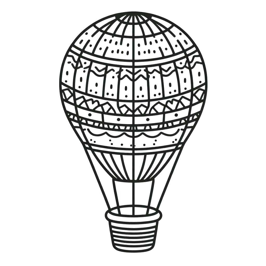 Bojanke Balon Na Vrući Zrak 6