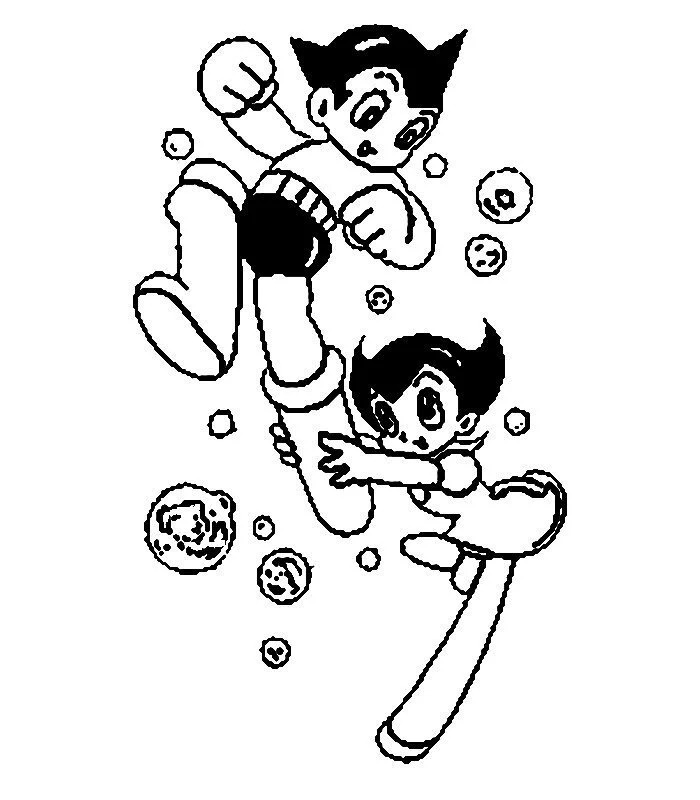 Bojanke Besplatno za ispis Astro Boy