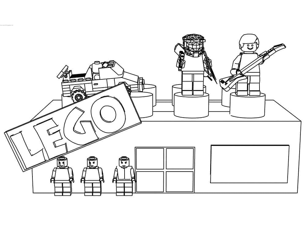 Besplatno za ispis Lego coloring page