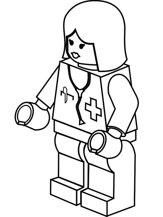 Crtanja Lego osnovni coloring page