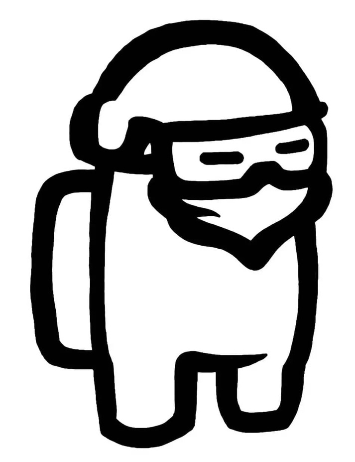 Bojanke Crtanje Among Us Ninja